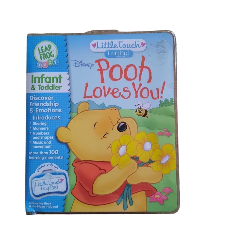Leap Frog LeapPad Little Touch Disney Pooh Loves You Infant And Toddler